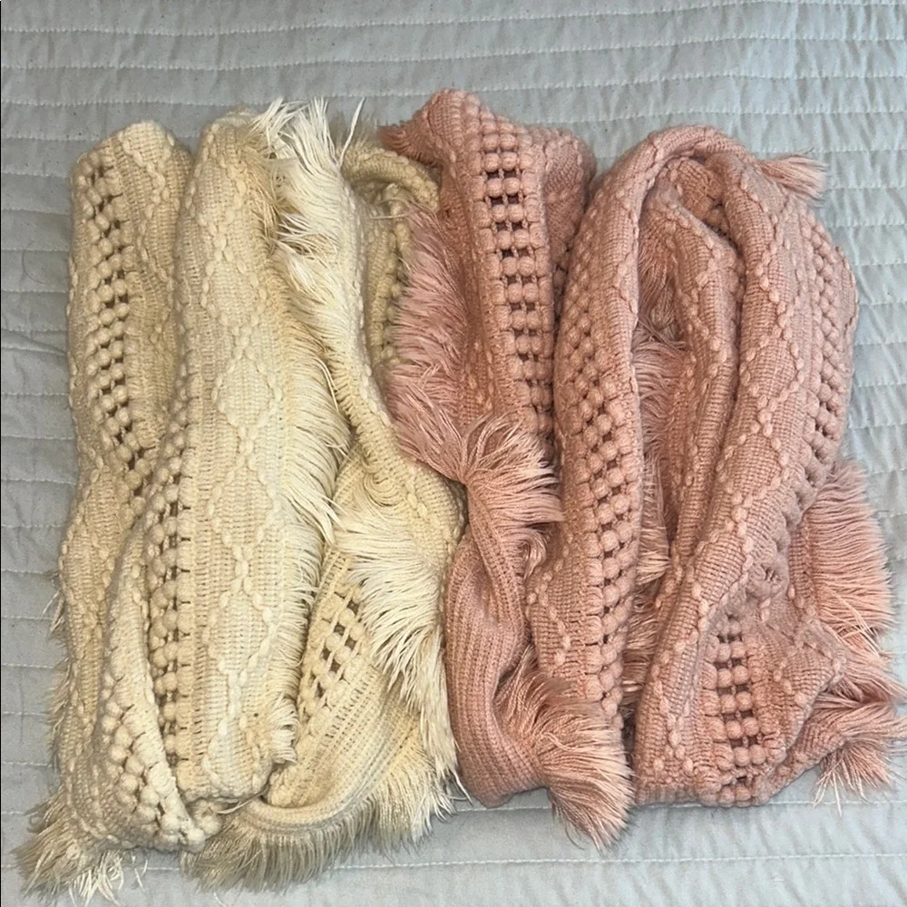 Two infinite scarfs